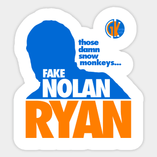 GK - Fake Nolan Ryan Sticker